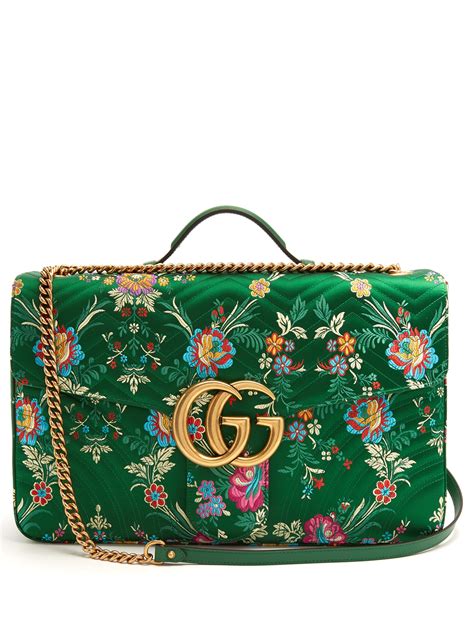 gucci green floral handbag|authentic gucci handbags on sale.